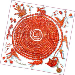 Khăn lụa in lụa