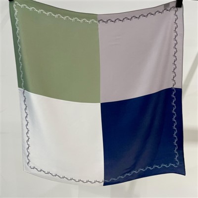 Khăn quàng satin cho phụ nữ tóc